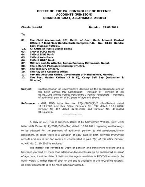 Website of Principal Controller of Defence Accounts of Navy.